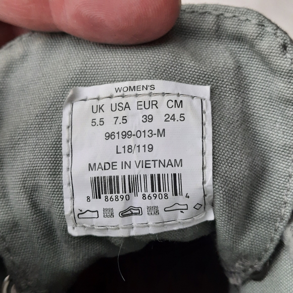 Palladium x Free People Earth Collection Hi Ankle Combat Boots Confetti Sole 7.5 - Picture 9 of 13